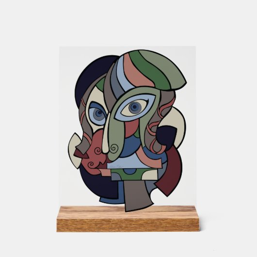 Not a Pawn Acryl Bord (Voorkant)