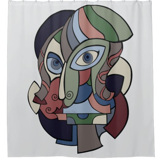 Not a Pawn Douchegordijn (Voorkant)