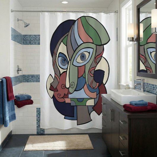 Not a Pawn Douchegordijn