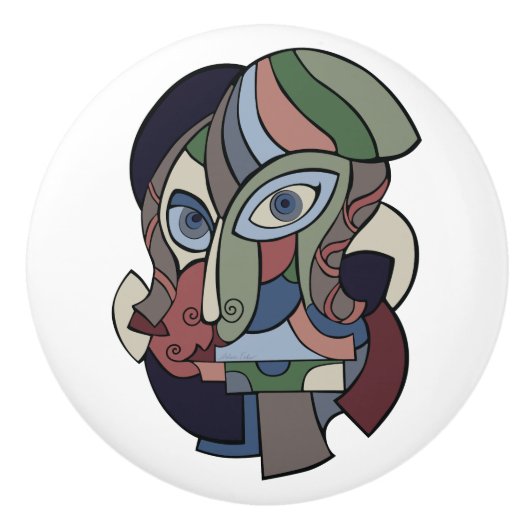 Not a Pawn Keramische Knop (Voorkant)