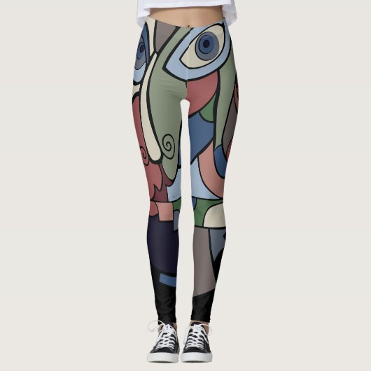 Not a Pawn Leggings (Voorkant)