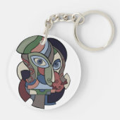 Not a Pawn Sleutelhanger (Achterkant)