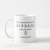 Not All Disabilities Are Visible Koffiemok (Links)