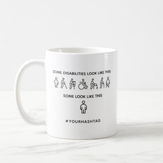 Not All Disabilities Are Visible Koffiemok (Links)