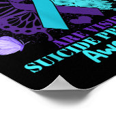 Not All Wounds Are Visible Suicide Awareness Poster (Hoek)