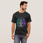 Not All Wounds Are Visible Suicide Prevention Awar T-shirt (Voorkant volledig)