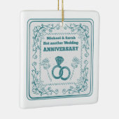 Not another wedding anniversary keramisch ornament (Rechts)