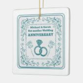 Not another wedding anniversary keramisch ornament (Links)