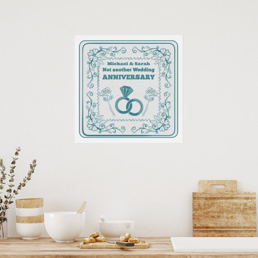 Not another wedding anniversary poster (Keuken)