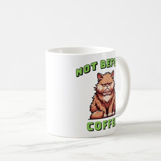 Not Before Coffee Koffiemok (Voorkant rechts)