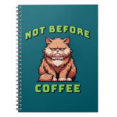 Not Before Coffee Notitieboek (Voorkant)