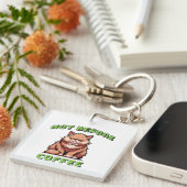 Not Before Coffee Sleutelhanger (Voorkant Rechts)