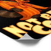 Not Before Coffee-tee – Funny Morning Raccoon And  Poster (Hoek)