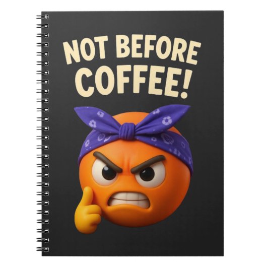 Not Bofere Coffee Notitieboek (Voorkant)