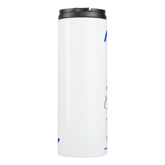 Not Dead Just Dead Thermosbeker (Achterkant)