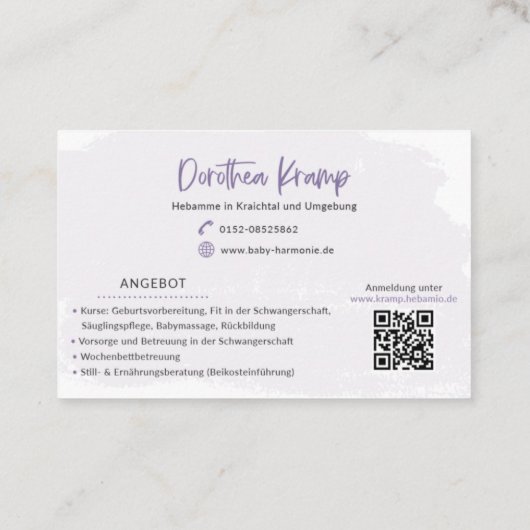 Not Editable Zazzle Template | Custom Order Visitekaartje (Achterkant)