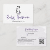 Not Editable Zazzle Template | Custom Order Visitekaartje (Voorkant / Achterkant)