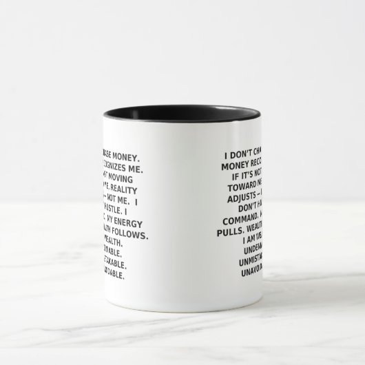 NOT EVERYONE QUALIFIES | Power Identity Mug Mok (Midden)