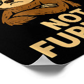 Not Fast Not Furious, Funny Sltoh Poster (Hoek)