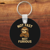Not Fast Not Furious, Funny Sltoh  Sleutelhanger (Voorkant)