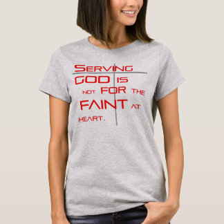 "Not for the Faint at Heart" door Michael Crozz T-shirt