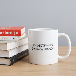 Not Happening - Funny Typography Coffee Mug Koffiemok