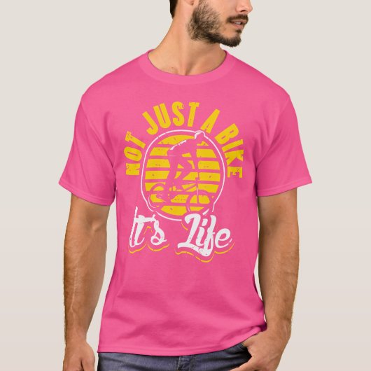 Not Just A Bike Its Life Boys Bmx T-shirt (Voorkant)