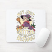 “not Just Any Witch, I’m La Befana” Funny Italian Muismat (Met muis)