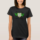Not Lucky Simple Blessed St Patricks Day Faith Chr T-shirt (Voorkant)