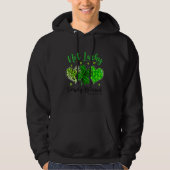 Not Lucky Simply Blessed Christian Shamrock St Pat Hoodie (Voorkant)