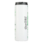 Not Lucky Simply Blessed Cross Graphic Thermosbeker (Achterkant)