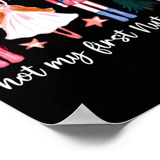 Not My First Nutcracker Ballet Sugar Fairy Plum Fu Poster (Hoek)