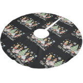 Not My First Nutcracker Sugar Plum Fairy Christmas Kerstboom Rok (Gekanteld)