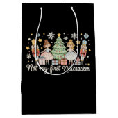 Not My First Nutcracker Sugar Plum Fairy Christmas Medium Cadeauzakje (Voorkant)