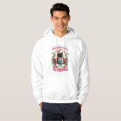 Not Now Santa I'm Reading  Hoodie (Voorkant volledig)