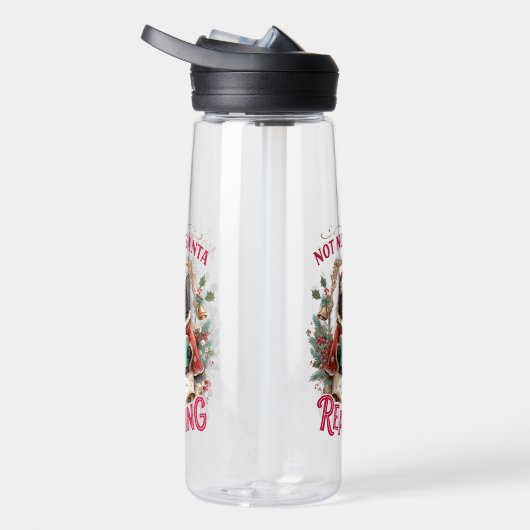 Not Now Santa I'm Reading  Waterfles (Rechts)