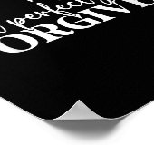 Not Perfect Just Forgiven Poster (Hoek)