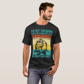 Not Swearing I'm Using My Arm Wrestling Words Arm  T-shirt (Voorkant volledig)