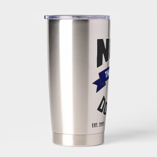 Not That Kind of Doctor Funny PhD Geïsoleerde Drinkbeker (Rechts)