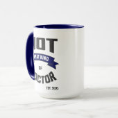 Not That Kind of Doctor Funny PhD Mug Mok (Voorkant links)