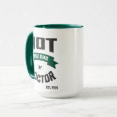 Not That Kind of Doctor Funny PhD Mug Mok (Voorkant links)