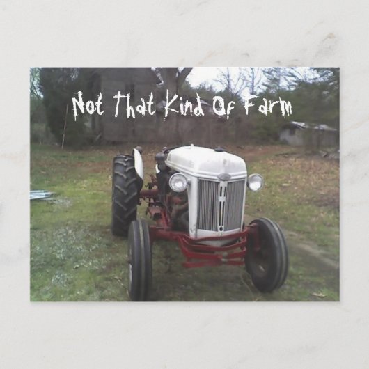 Not That Kind Of Farm Briefkaart (Voorkant)