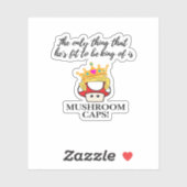 Not To Be King Classic Sticker (Vel)