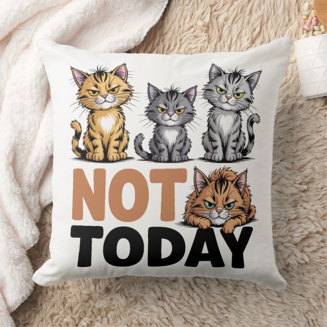 Not Today Cats Kussen (Deken)