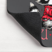 Not Today Cud Funny Raccoon Valentines Day Cute Ki Muismat (Hoek)