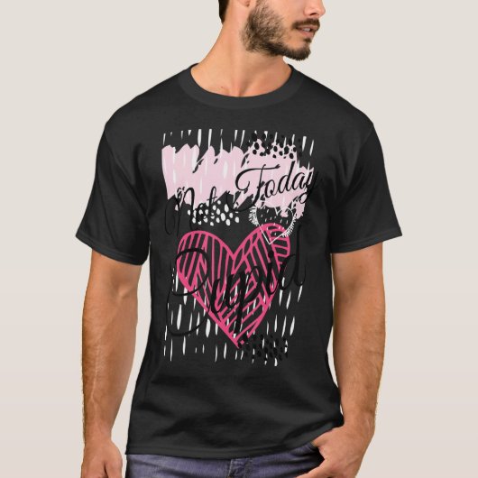 Not Today Cupid, Anti-Valentines, Happy Singles Aw T-shirt (Voorkant)