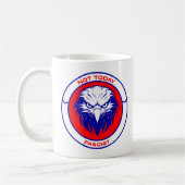 Not Today Fascist – Patriotic Eagle Classic Mug Koffiemok (Links)