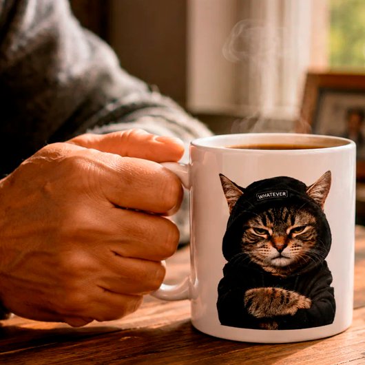 Not Today, Human – Funny Grumpy Cat Koffiemok