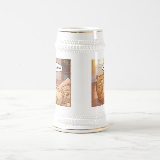 Not Today Human Grumpy Cat Mug | Lazy Cat Funny Bierpul (Center)