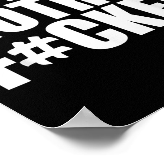 Not Today Mother Forer - Werful Motivational State Poster (Hoek)